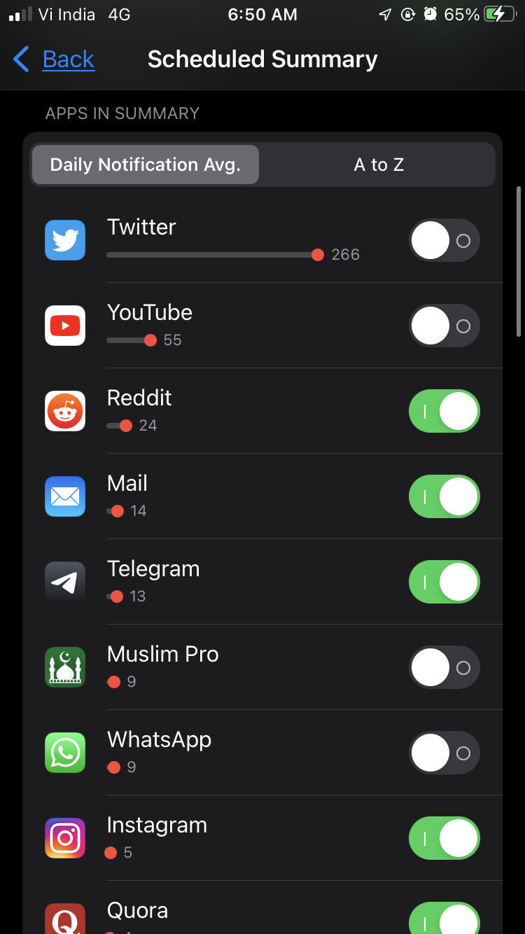 How to set up Notification Summary in iOS 15